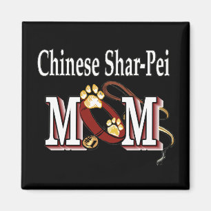 chinese shar-pei mum Magnet