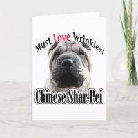 Chinese Shar-Pei Must Love Wrinkles