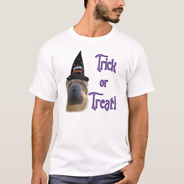 Chinese Shar-Pei Trick T-Shirt (Front)
