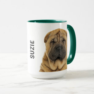 Chinese Sharpei Personalised Mug