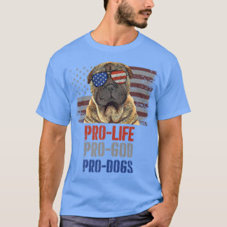 Chinese SharPei Pro Life Pro God Pro Dogs Premium  T-Shirt