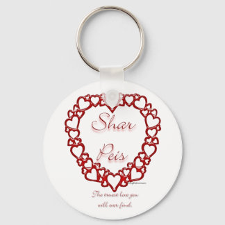 Chinese Sharpei True Love - Keychain