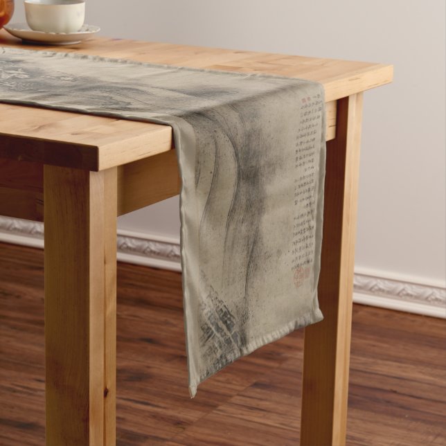 Chinese Song Dynasty Dragons by Chen Rong Long Table Runner (In Situ)