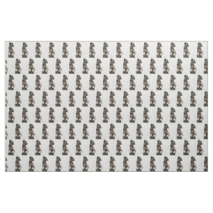 Chinese Statue Fabric