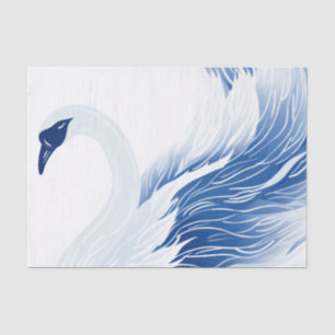 Chinese swan wings pattern Gift Bag Tissue Paper
