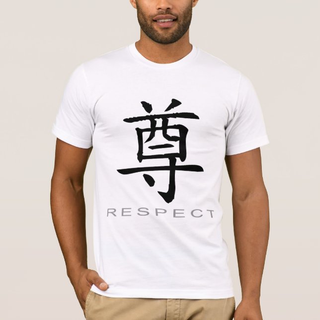 Chinese Symbol for Respect T-Shirt (Front)