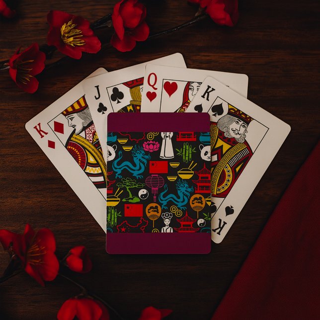 Chinese Symbols Playing Cards (Creator Uploaded)