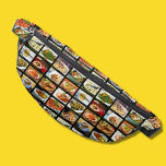 Chinese Takeout Restaurant Photo Menu Board Bum Bags<br><div class="desc">There's a chance this fanny pack might make you hungry. That's because it's made to look like a photo menu board at a Chinese takeout restaurant with photos of Chinese food against a black background with the name of each dish and pricing information below each in yellow lettering. Perfect for...</div>