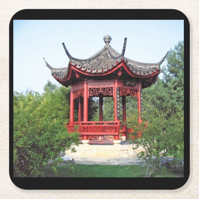 Chinese teahouse coaster (Front)