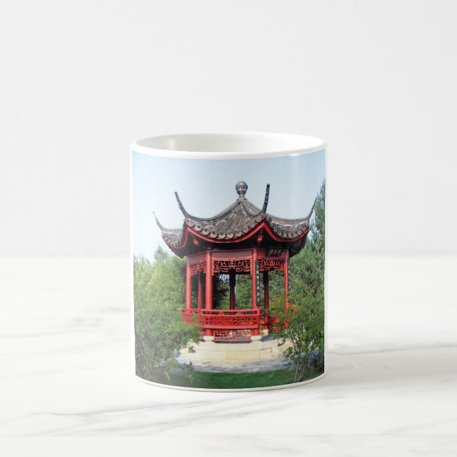 Chinese Teahouse Coffee Mug (Center)