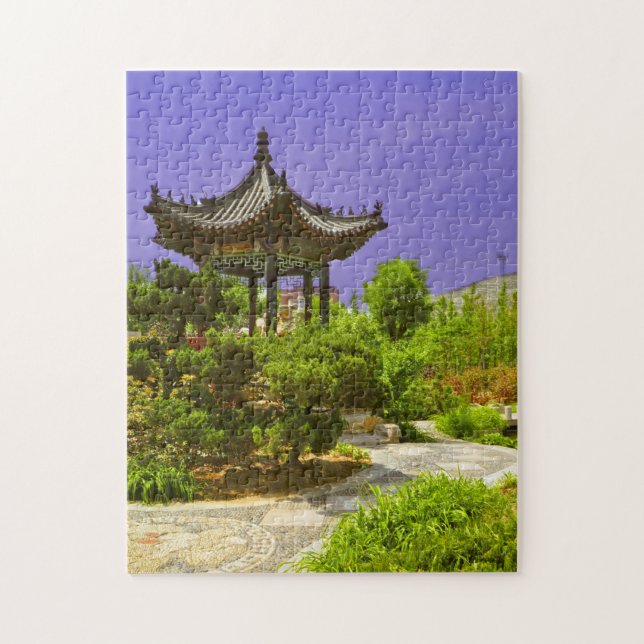 Chinese Temple hiding  Jigsaw Puzzle (Vertical)