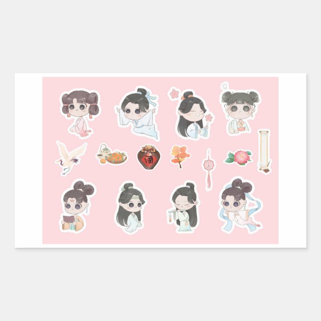 Chinese Theme Digital Stickers  | Country Edition (Front)