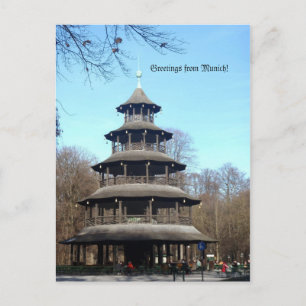 Chinese Tower (Chinesischer Turm) Postcard