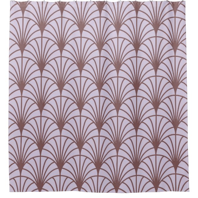 Chinese Traditional: Retro Pattern Background. Shower Curtain (Front)