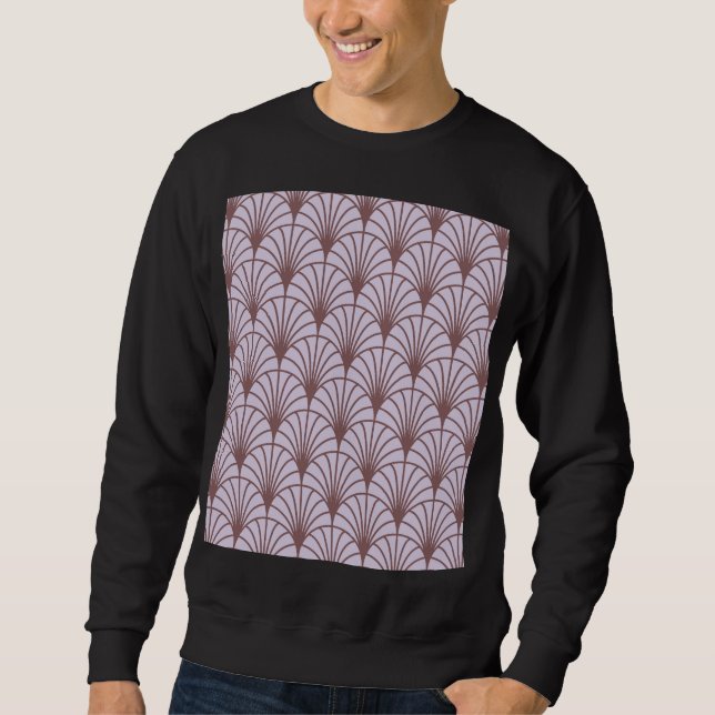 Chinese Traditional: Retro Pattern Background. Sweatshirt (Front)