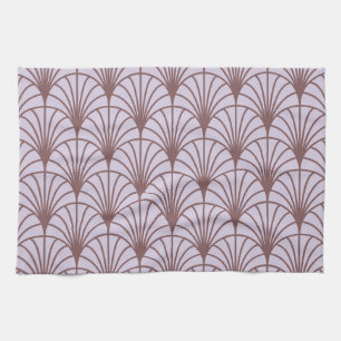 Chinese Traditional: Retro Pattern Background. Tea Towel