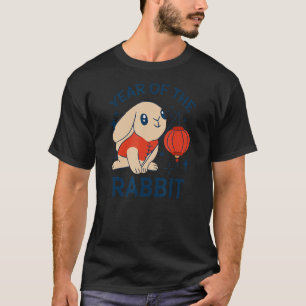 Chinese Vietnamese New Year 12 Zodiacs Rabbit 4 T-Shirt