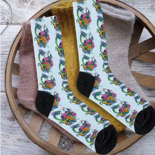 Chinese Water Dragon Koi Fish Socks