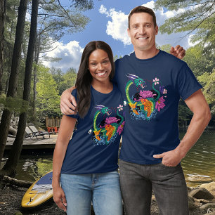 Chinese Water Dragon Koi Fish T-Shirt