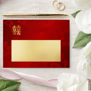 Chinese Wedding Gold Red Envelope