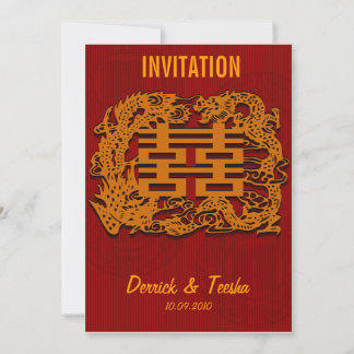 Chinese wedding invitation card (v1)