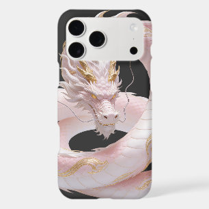 Chinese White Gold Dragon Art Fantasy Design With