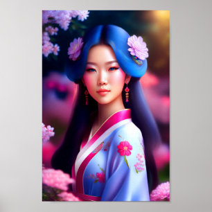 Chinese Woman Poster