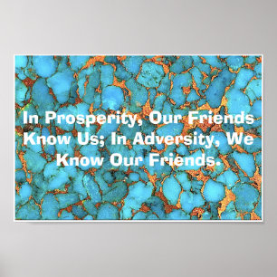 "Chinese Words of Wisdom Poster" Poster