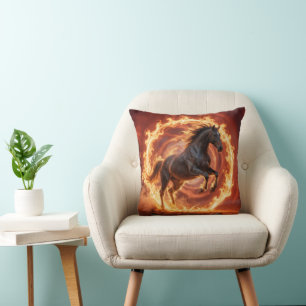 Chinese Year of the Fire Horse Cushion