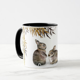 Chinese Year of the Rabbit Custom Year Mug