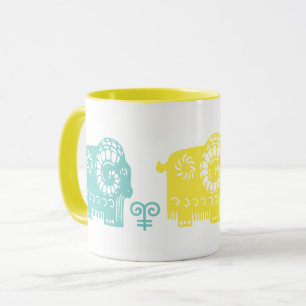 Chinese Year of the Ram Fun Gift Mugs