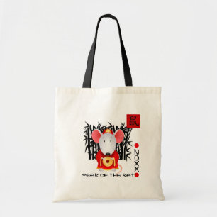 Chinese Year of the Rat    Custom Year Tote Bag