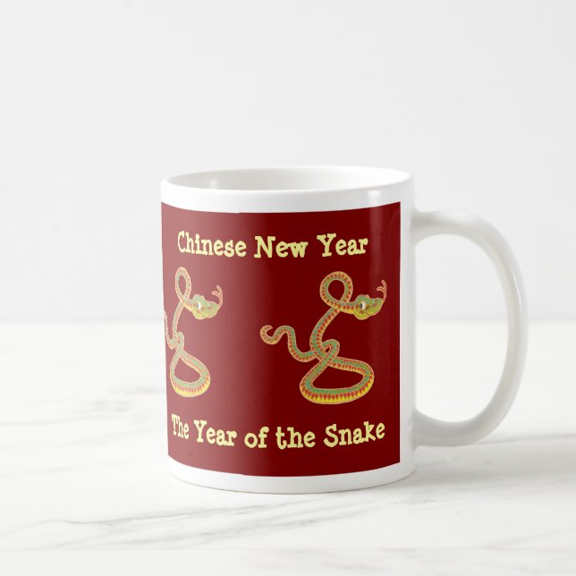 Chinese Year of the Snake Coffee Mug (Right)