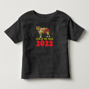 Chinese Year of the Tiger 2022 Toddler T-Shirt