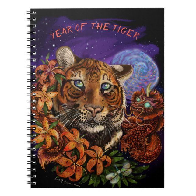 Chinese Year of the Tiger  Notebook (Front)