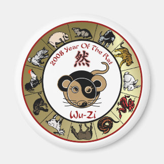 Chinese Zodiac 2008 Year Of The Rat Magnet