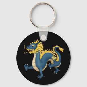Chinese Zodiac Dragon Astrology Sign Key Ring