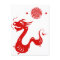 CHINESE ZODIAC DRAGON PAPERCUT ILLUSTRATION