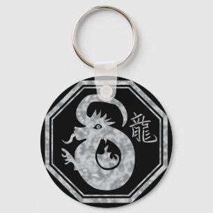 Chinese Zodiac Dragon Sign Key Ring
