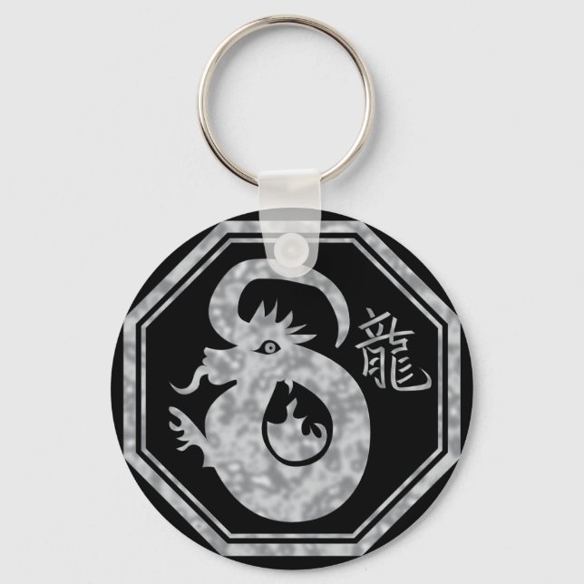 Chinese Zodiac Dragon Sign Key Ring (Front)