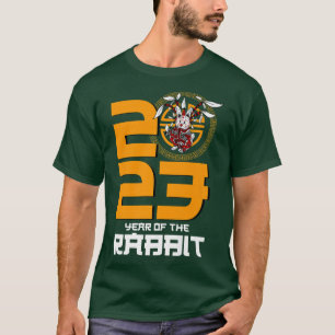 Chinese Zodiac Happy new year 2023 year of the rab T-Shirt
