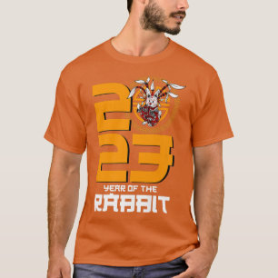 Chinese Zodiac Happy new year 2023 year of the rab T-Shirt