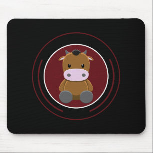 Chinese Zodiac Horoscope Animals Symbol New Year O Mouse Pad