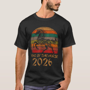 Chinese Zodiac Horse2026 Decorations Year Of The H T-Shirt