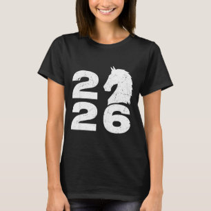 Chinese Zodiac Horse2026 Decorations Year Of The H T-Shirt