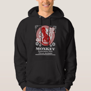 Chinese Zodiac Monkey Personality Hoodie