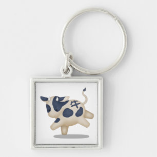 Chinese Zodiac Ox Cute Astrology Sign Key Ring