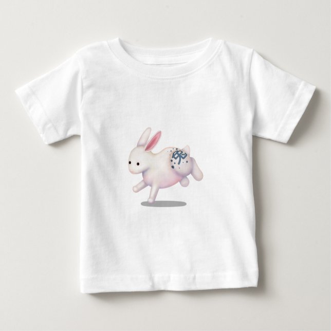 Chinese Zodiac Rabbit Cute Astrology Sign Baby T-Shirt (Front)