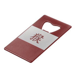 Chinese zodiac sign Monkey red