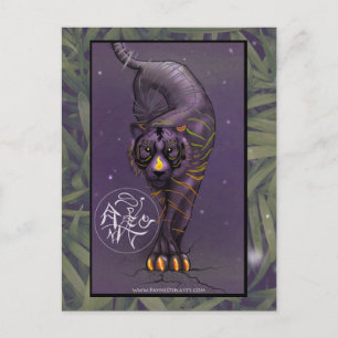 Chinese Zodiac Tiger Postcard